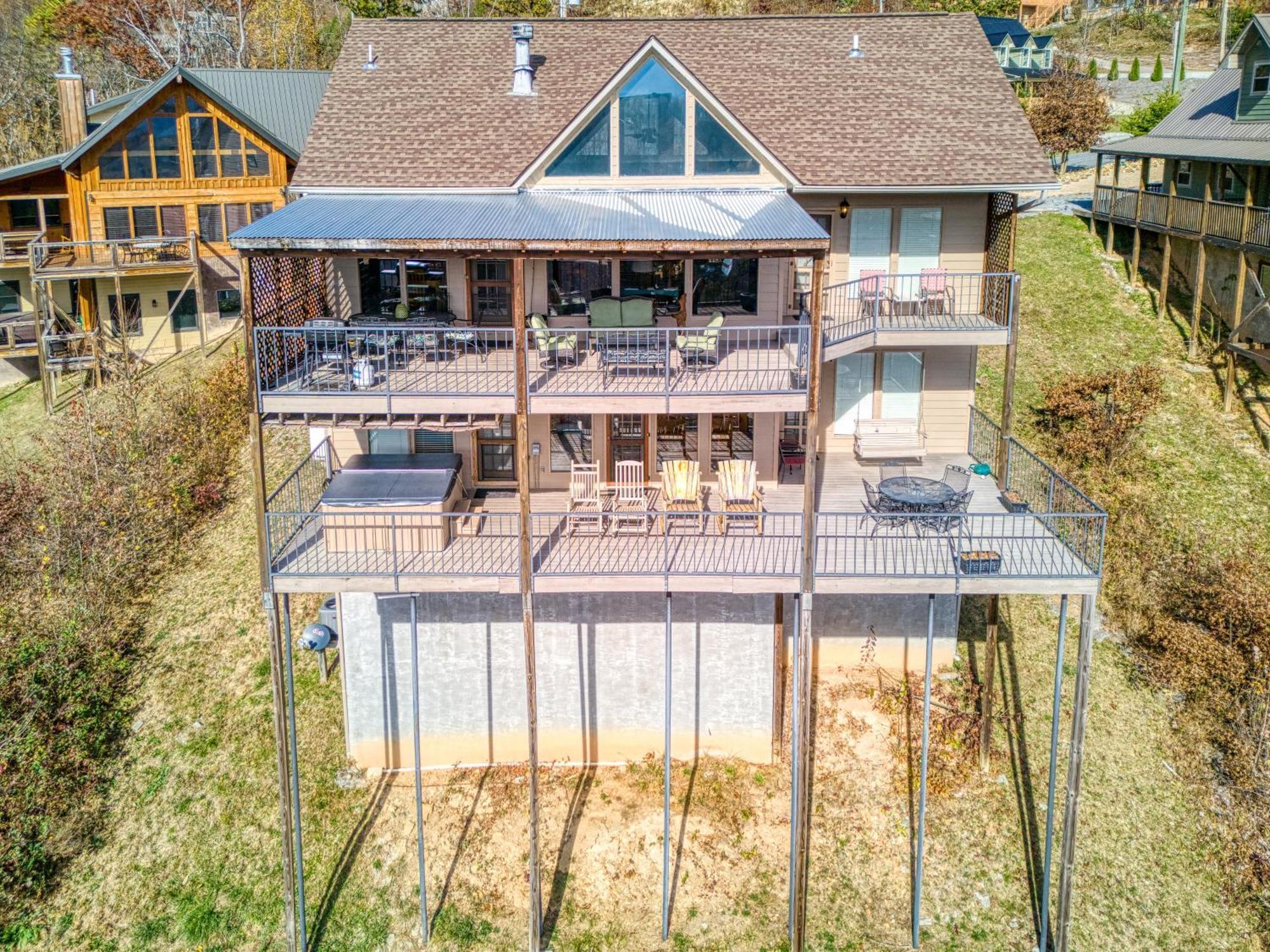 Villa A Million Dollar View- Get 951 Worth Of Free Area Attraction Tickets For Each Paid Day! Gatlinburg Exterior foto